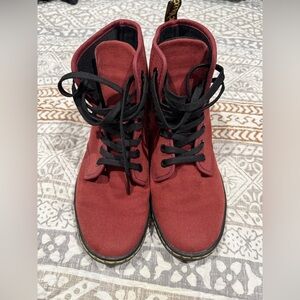 Burgundy/ reddish airwalk Dr. Martens